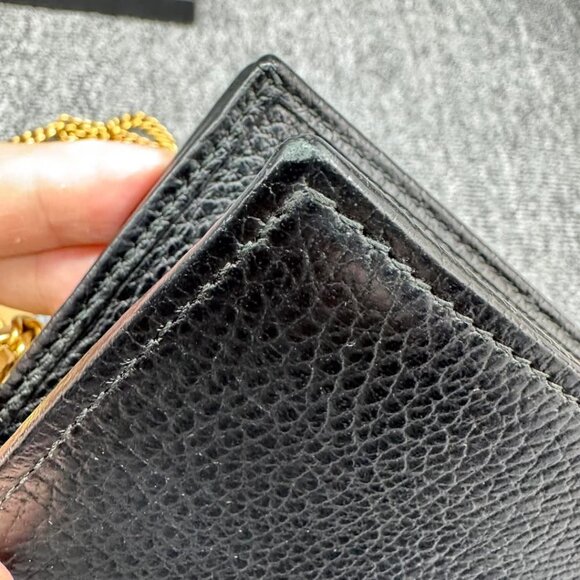 Gucci Soho Leather Shoulder Bag 599-030725 - Picture 7 of 15